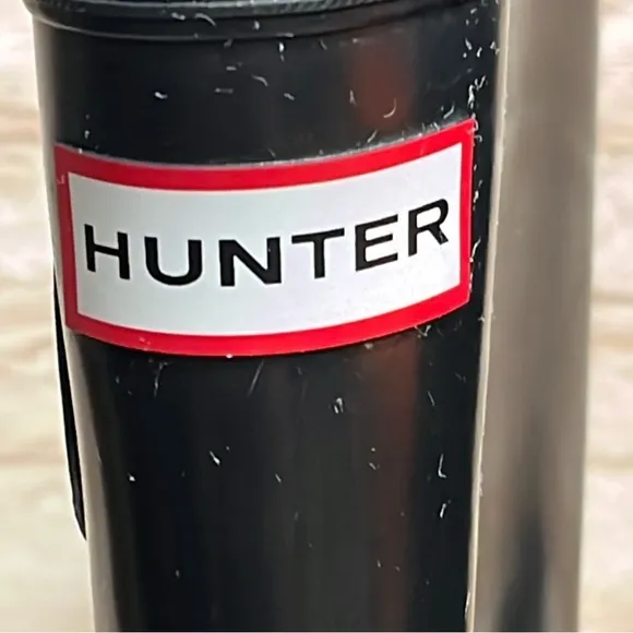 Hunter Huntress Gloss Black Winter &amp; Rain Boots