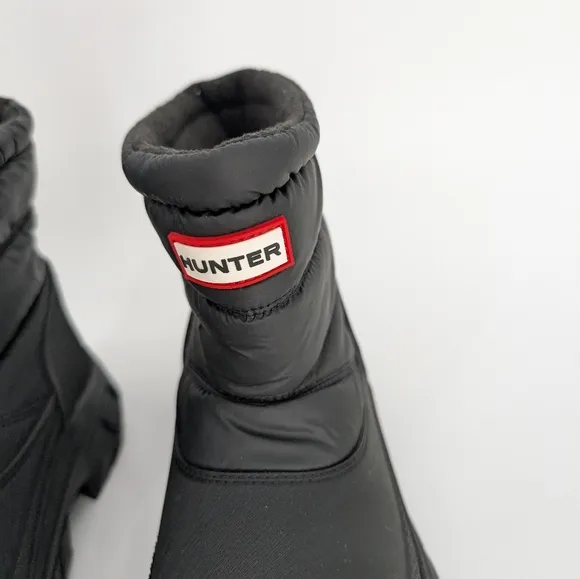 Hunter Women's Black Winter Boots