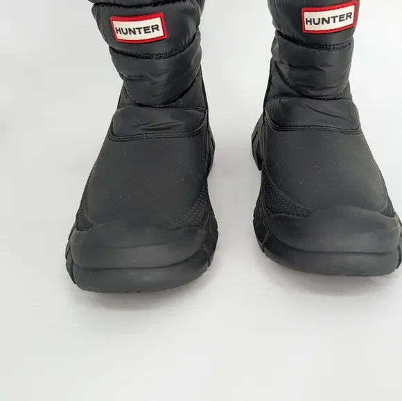 Hunter Women's Black Winter Boots