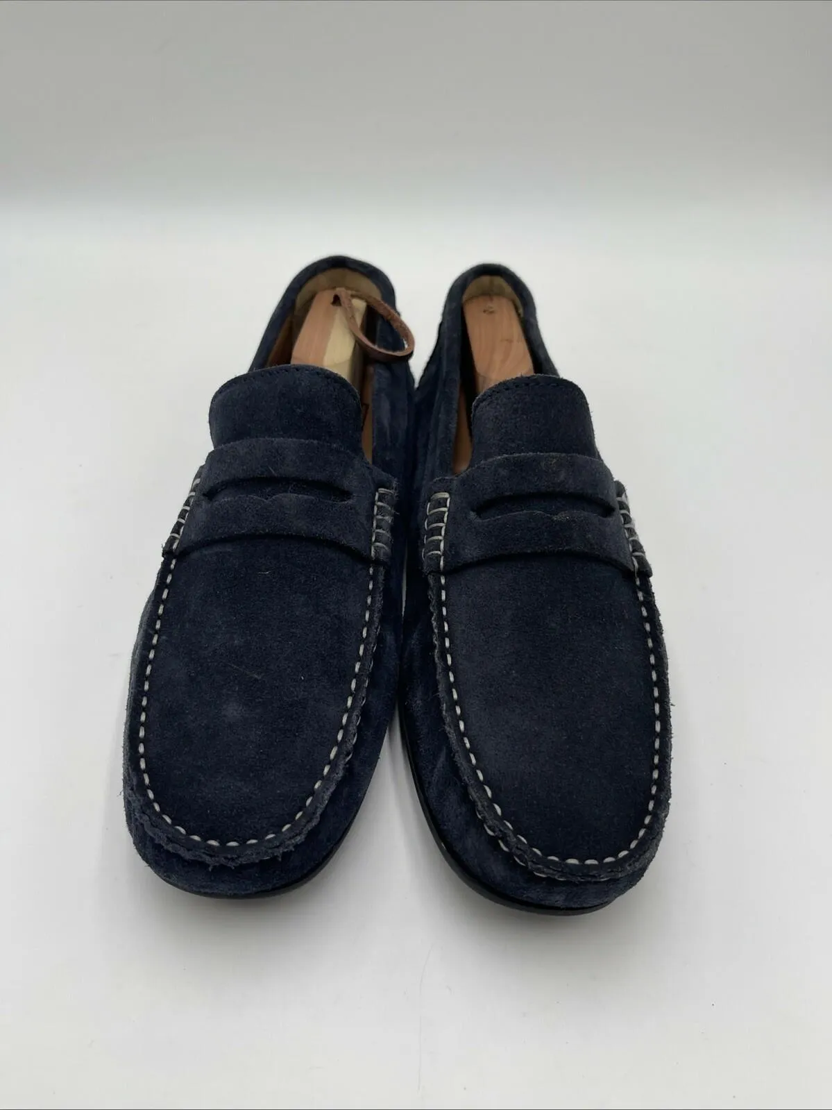 IKE BEHAR Men’s Slip-On Loafers Navy Blue Size 11 - Very Good