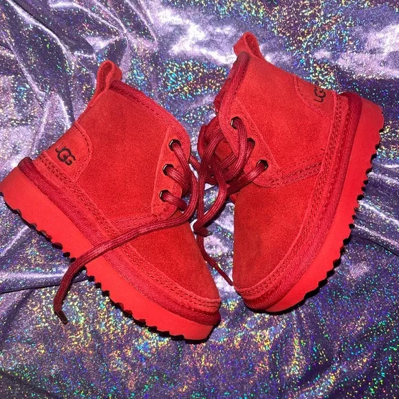 Infant Red Ugg Boots