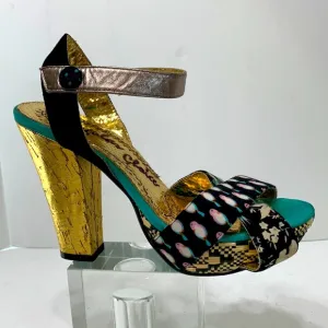 Irregular Choice bird platform shoes EU38