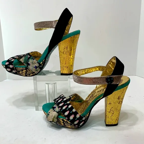 Irregular Choice bird platform shoes EU38