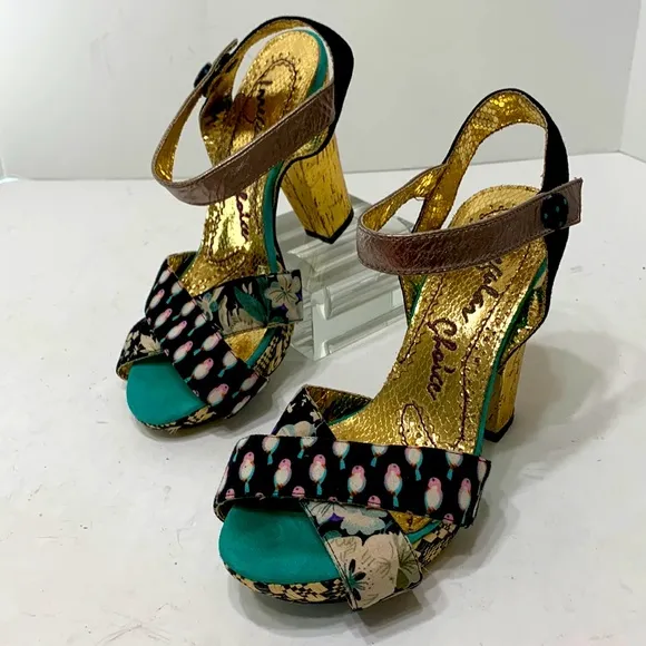 Irregular Choice bird platform shoes EU38