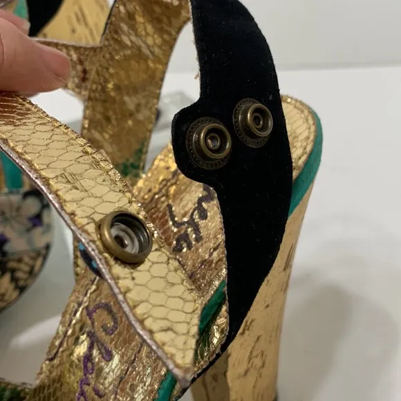 Irregular Choice bird platform shoes EU38