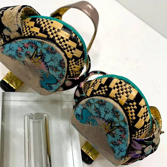 Irregular Choice bird platform shoes EU38