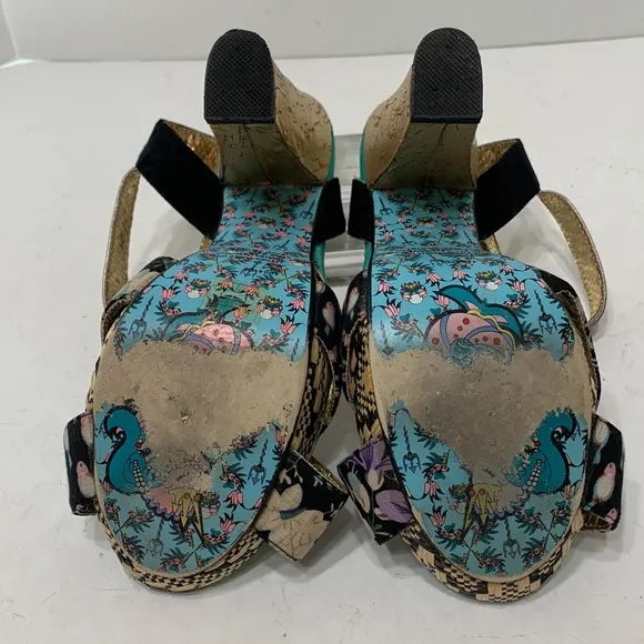 Irregular Choice bird platform shoes EU38