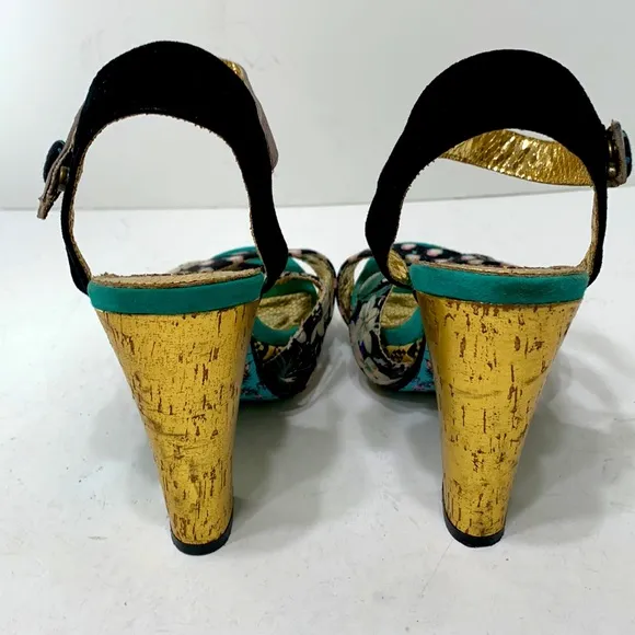 Irregular Choice bird platform shoes EU38