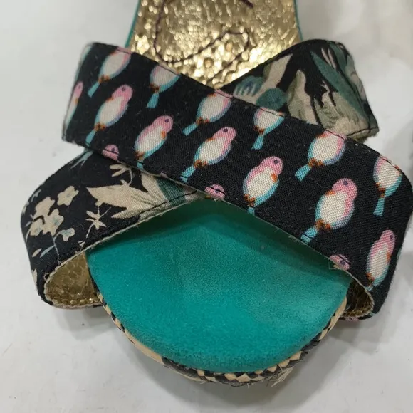 Irregular Choice bird platform shoes EU38