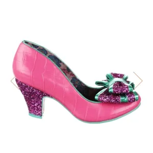 IRREGULAR CHOICE WOMENS BAN JOE HIGH HEEL - PINK