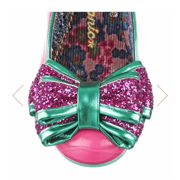 IRREGULAR CHOICE WOMENS BAN JOE HIGH HEEL - PINK