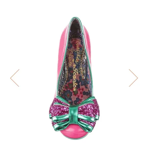 IRREGULAR CHOICE WOMENS BAN JOE HIGH HEEL - PINK