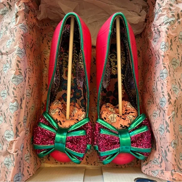 IRREGULAR CHOICE WOMENS BAN JOE HIGH HEEL - PINK