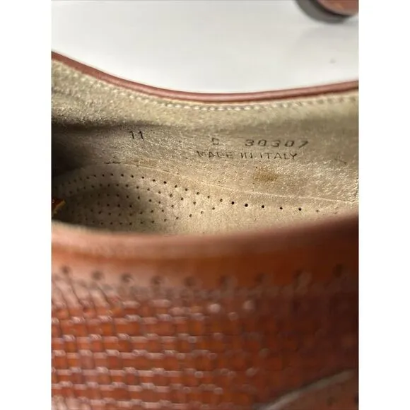 Italian Leather Florsheim Barletta Series mens shoes size 11 EUC‎