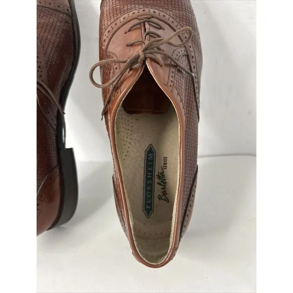 Italian Leather Florsheim Barletta Series mens shoes size 11 EUC‎