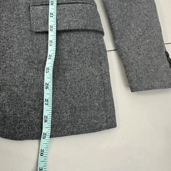 J Crew Ludlow Blazer Sport Coat Jacket Mens 36S Gray Moon Wool Yorkshire Tweed