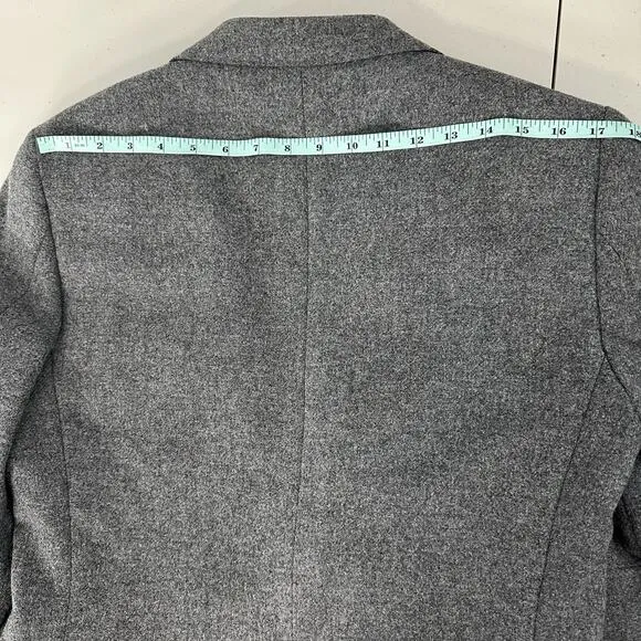 J Crew Ludlow Blazer Sport Coat Jacket Mens 36S Gray Moon Wool Yorkshire Tweed