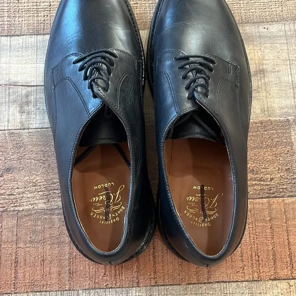 J. Crew Ludlow derbys dress shoes AH880 10.5 black