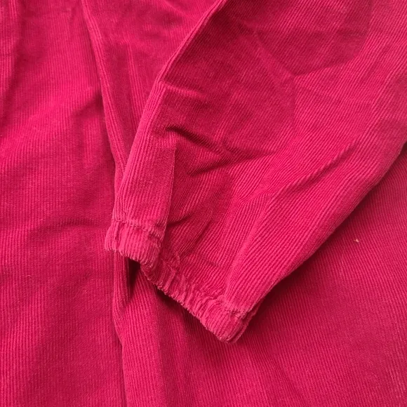Jacadi Magenta Pink Velour Dress 5T