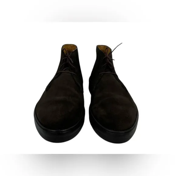 Jack Erwin Chukka Boots Mens Size 12.5 Suede Brown Casual Made In Portugal