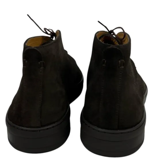Jack Erwin Chukka Boots Mens Size 12.5 Suede Brown Casual Made In Portugal