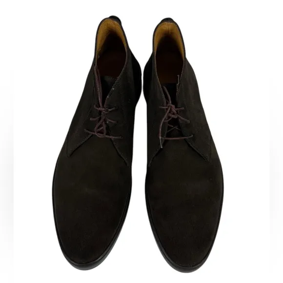 Jack Erwin Chukka Boots Mens Size 12.5 Suede Brown Casual Made In Portugal