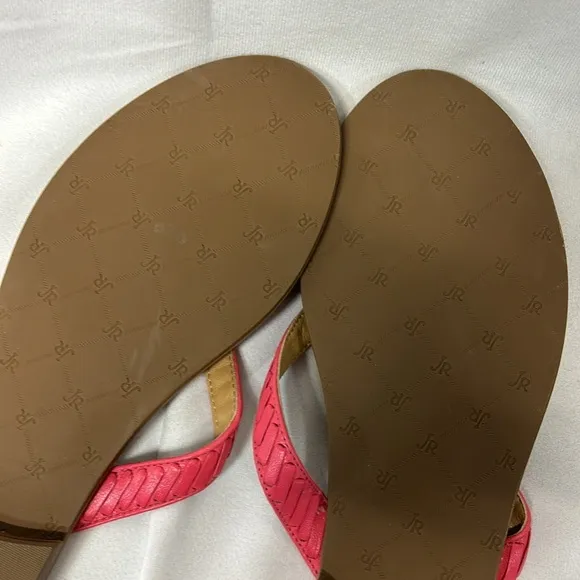 Jack Rogers Sandals Ali Braided Leather Dress Thongs shoes size 11 new
