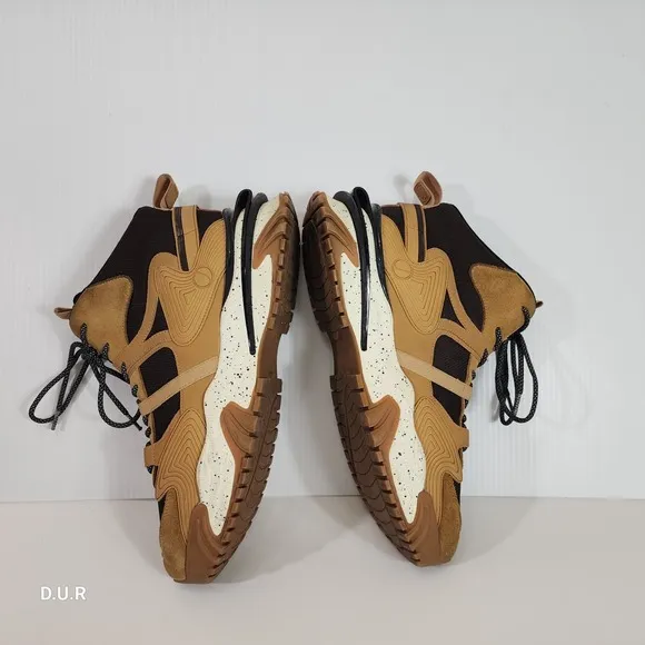JAVI Jiggy Boots Men's Size 13 Tan Brown Suede Lace Up Casual Sneakers