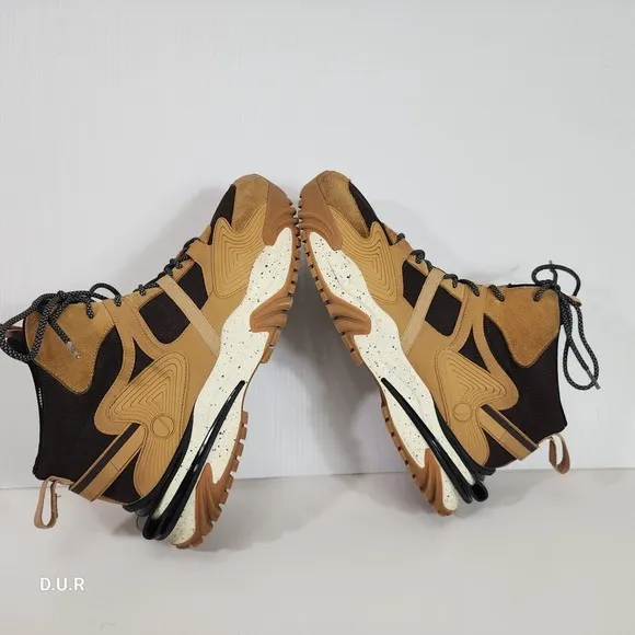 JAVI Jiggy Boots Men's Size 13 Tan Brown Suede Lace Up Casual Sneakers