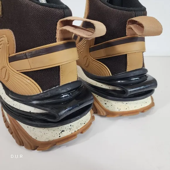 JAVI Jiggy Boots Men's Size 13 Tan Brown Suede Lace Up Casual Sneakers