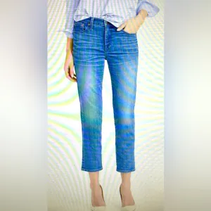 J.Crew vintage cropped jean, size 32, NWT