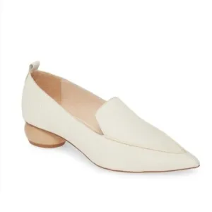 Jeffrey Campbell Viona WD Cream loafers size 8