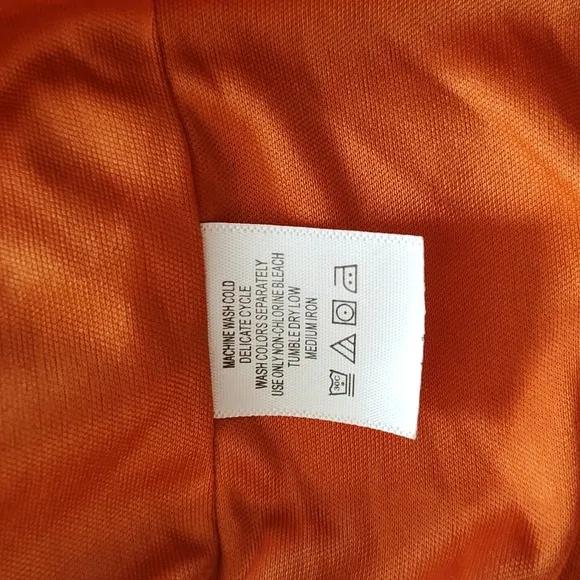 Jessica London Size 22/24 Orange 3/4 Length Sleeve Swing Coat Car Coat NWOT