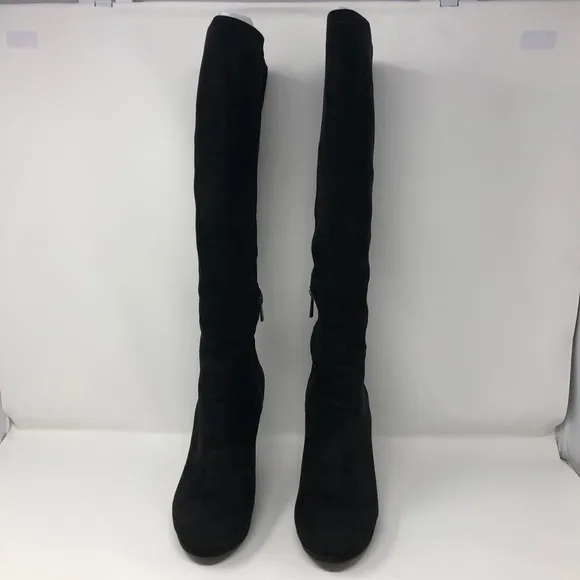 Jessica Simpson Black Winter Knee-High Boots. Sz 9. Worn few times. Comfy.