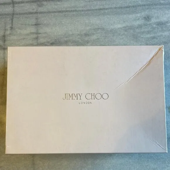 JIMMY CHOO Love Leopard-print pony hair ballet flats