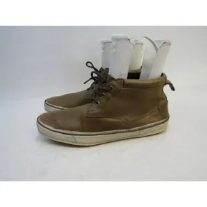 John Varvatos Mens Size 8.5 M Brown Leather Lace Up Casual Dress Shoes