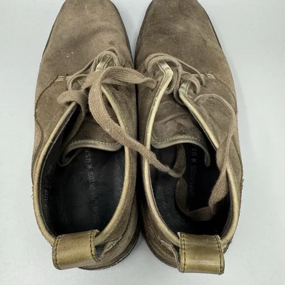 John Varvatos Star USA Chukka Boots Brown Suede  Men’s 10M