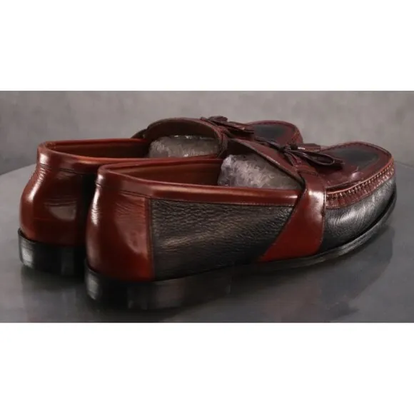 Johnston &amp; Murphy $130 Men's Kiltie Tassle Loafers Dress Shoes Size 13 Leather