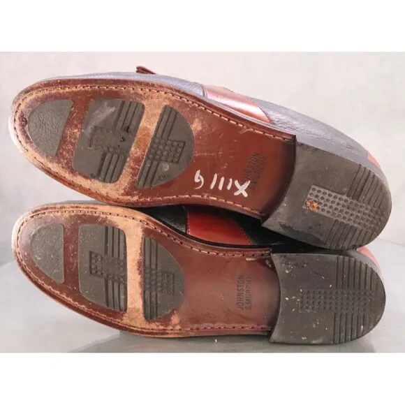 Johnston &amp; Murphy $130 Men's Kiltie Tassle Loafers Dress Shoes Size 13 Leather