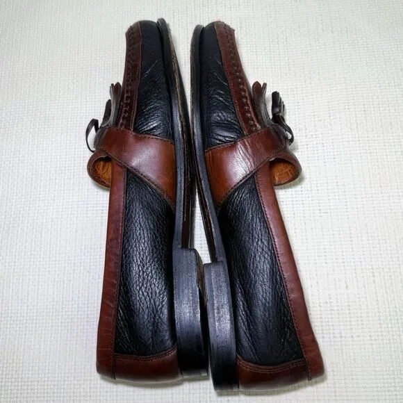 Johnston &amp; Murphy Aragon II Kiltie Tassel Men’s 11M Loafers Shoes 20-552 Leather
