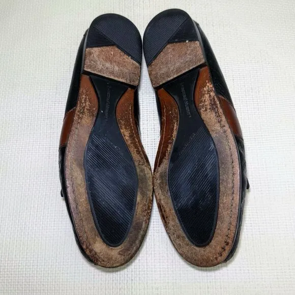 Johnston &amp; Murphy Aragon II Kiltie Tassel Men’s 11M Loafers Shoes 20-552 Leather