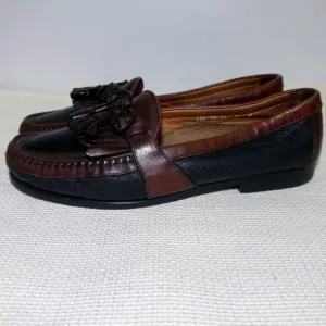 Johnston &amp; Murphy Aragon II Kiltie Tassel Men’s 11M Loafers Shoes 20-552 Leather