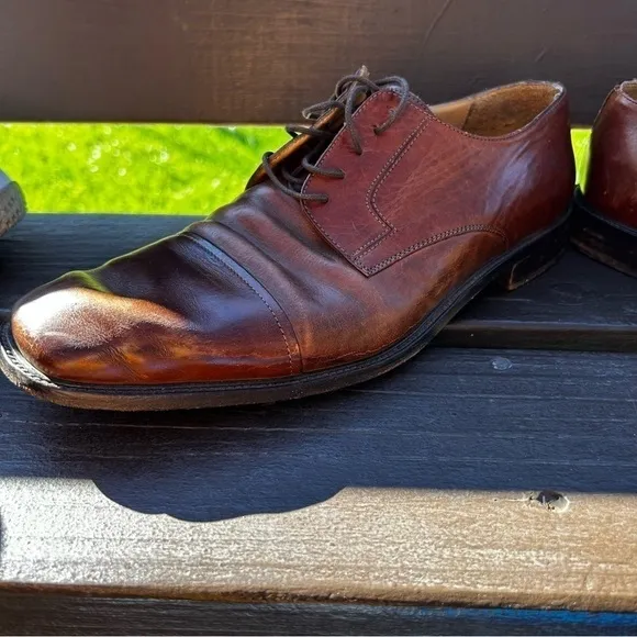 Johnston &amp; Murphy leather dress shoes