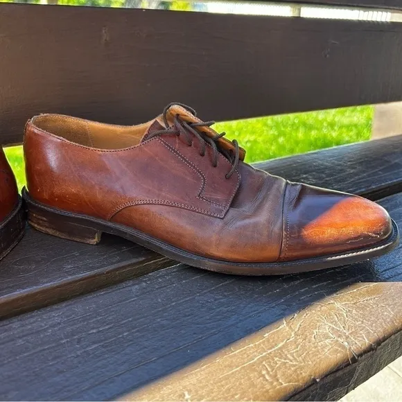 Johnston &amp; Murphy leather dress shoes