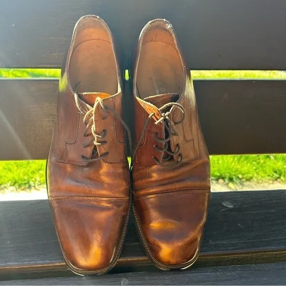 Johnston &amp; Murphy leather dress shoes