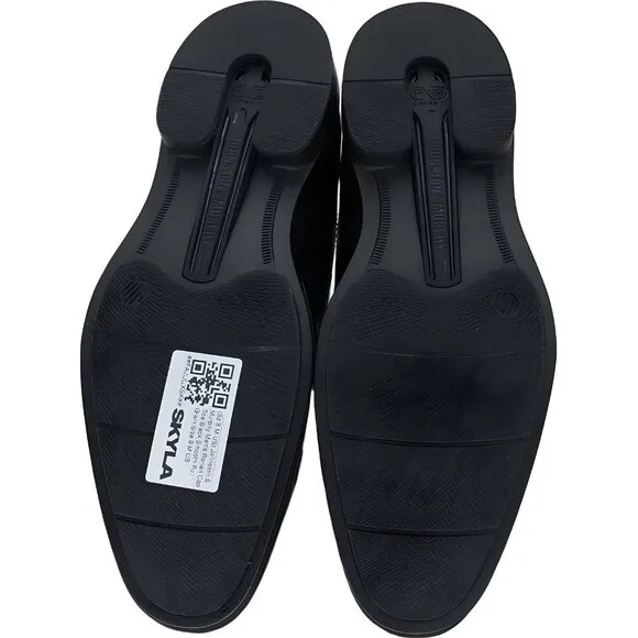 Johnston &amp; Murphy Ronan Cap Toe Men's Dress Shoes Black Size 8 M US