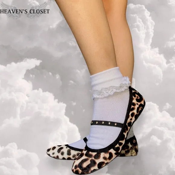 Joie cheetah print trendy ballet flats