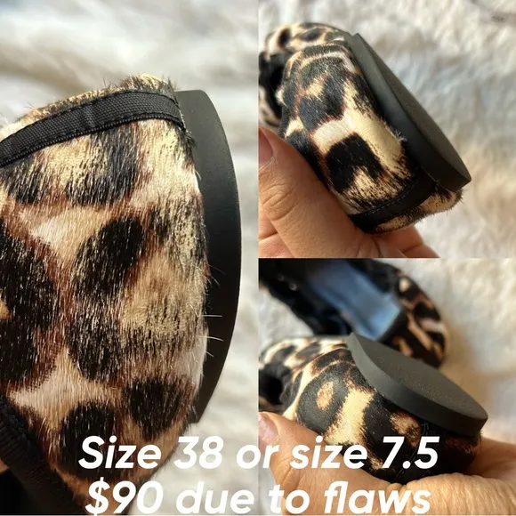 Joie cheetah print trendy ballet flats