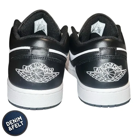 Jordan Air Jordan 1 Low Men's Black and White Sneakers/Shoes | NEW/NIB!!🔥🔥