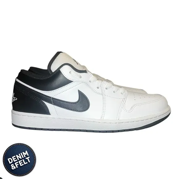 Jordan Air Jordan 1 Low Men's Black and White Sneakers/Shoes | NEW/NIB!!🔥🔥